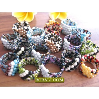 Beading Rings Seeds Friendship For Lady